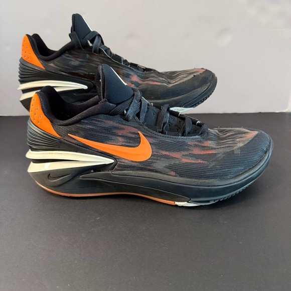 Nike Other - Nike Air Zoom GT Cut 2 Black Total Orange Basketball Shoes DJ6015-004 Mens 9.5